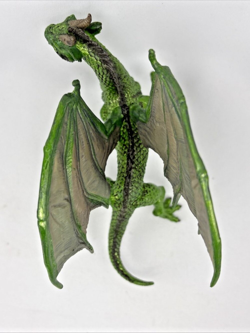 Forest Dragon Green Fantasy 6.5" PVC Figure Safari Ltd Toys 2010 - Picture 6 of 8